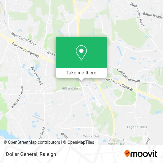 Dollar General map