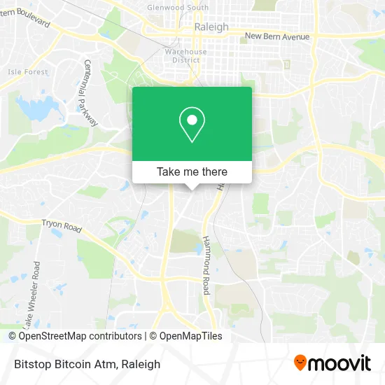 Bitstop Bitcoin Atm map