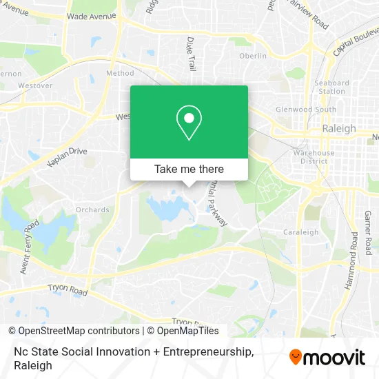 Nc State Social Innovation + Entrepreneurship map