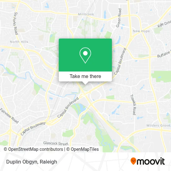Duplin Obgyn map