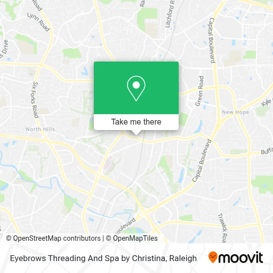 Eyebrows Threading And Spa by Christina map