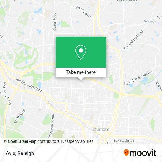 Avis map
