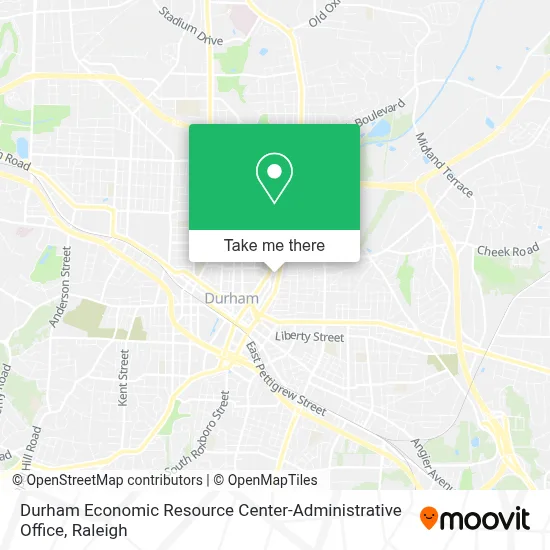 Durham Economic Resource Center-Administrative Office map