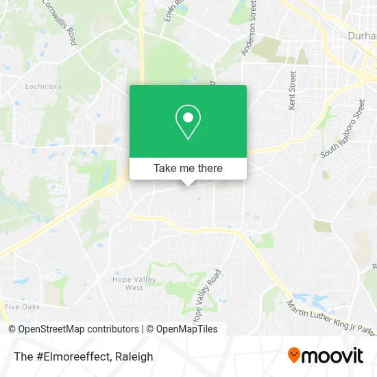 The #Elmoreeffect map