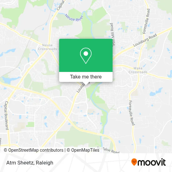 Atm Sheetz map