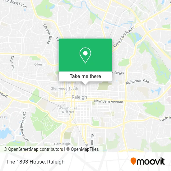 The 1893 House map