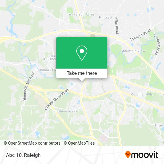 Abc 10 map