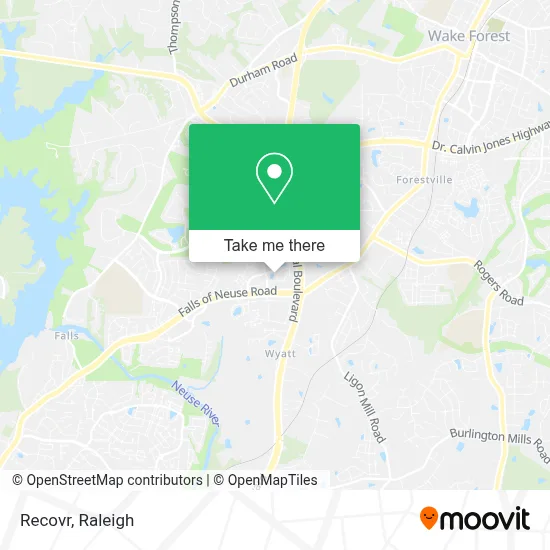 Recovr map