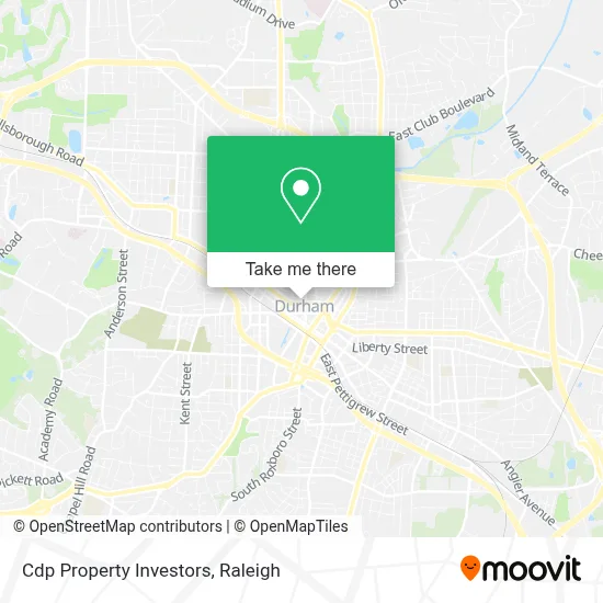 Cdp Property Investors map