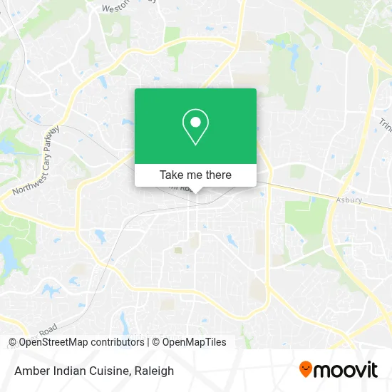 Amber Indian Cuisine map