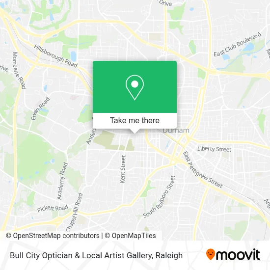 Bull City Optician & Local Artist Gallery map