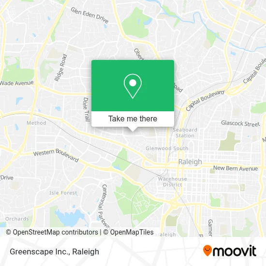 Greenscape Inc. map