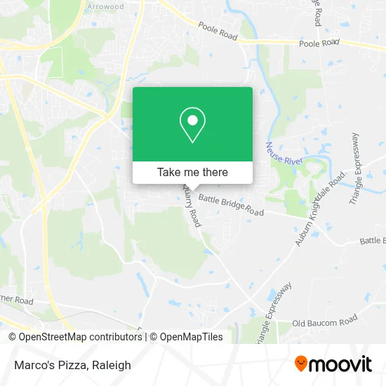 Marco's Pizza map