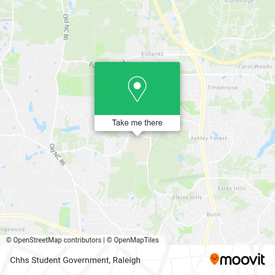 Chhs Student Government map