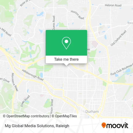 Mg Global Media Solutions map
