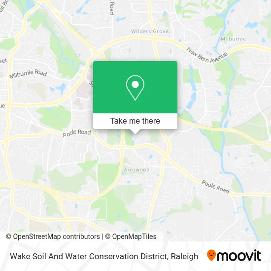 Wake Soil And Water Conservation District map