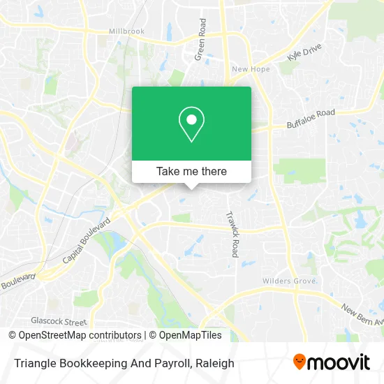 Triangle Bookkeeping And Payroll map