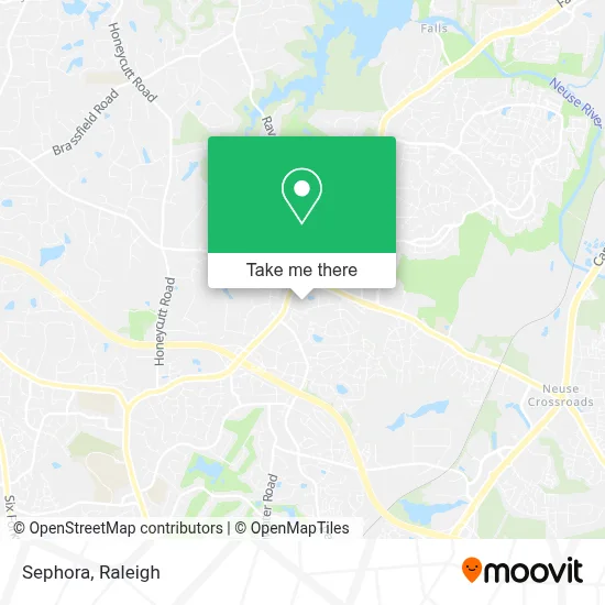 Sephora map