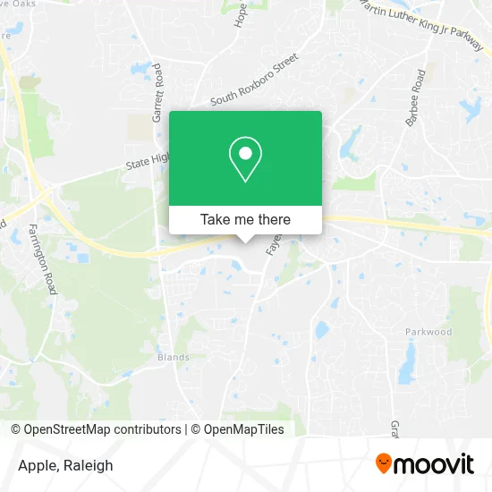 Apple map