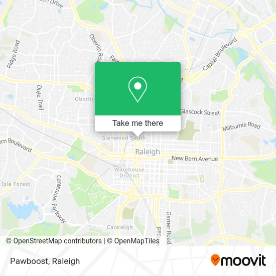 Pawboost map