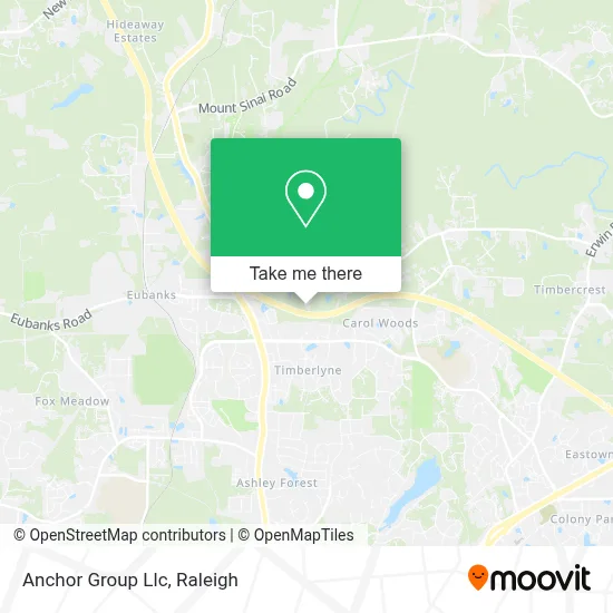 Anchor Group Llc map