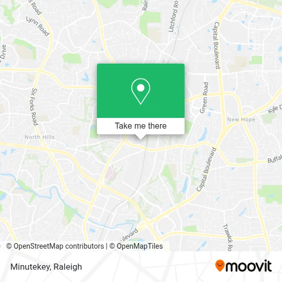 Minutekey map