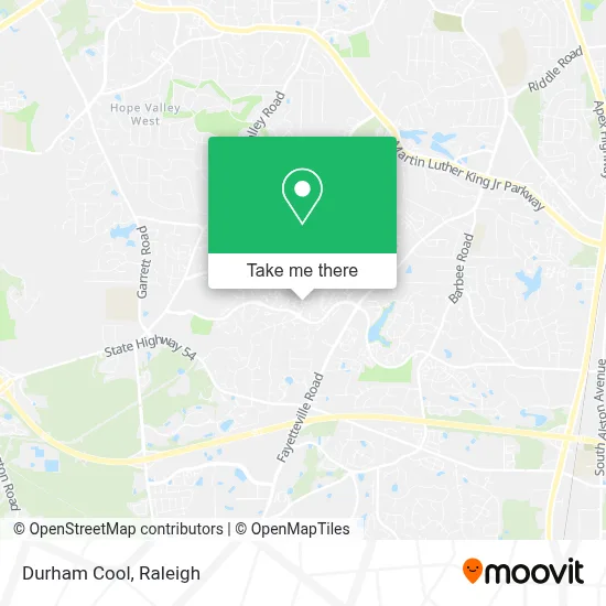 Durham Cool map