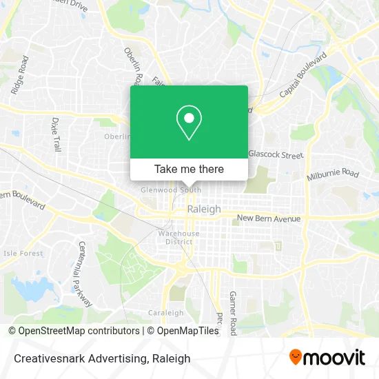 Creativesnark Advertising map