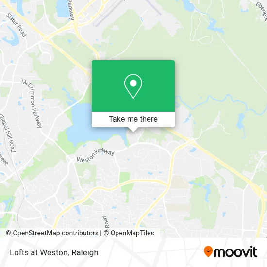 Lofts at Weston map
