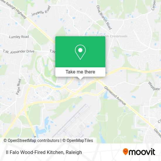Il Falo Wood-Fired Kitchen map
