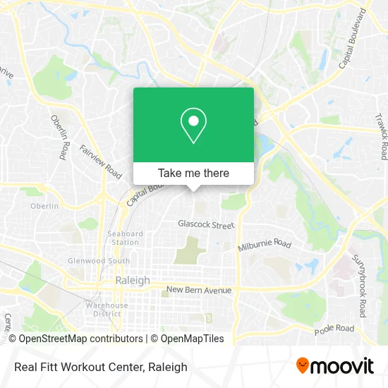 Real Fitt Workout Center map