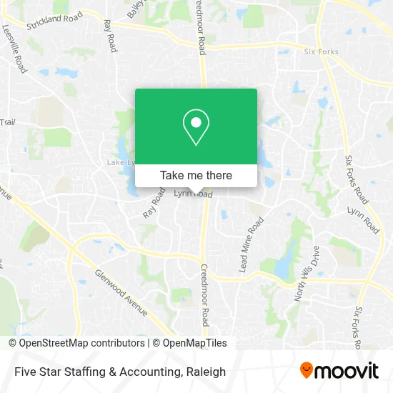 Five Star Staffing & Accounting map