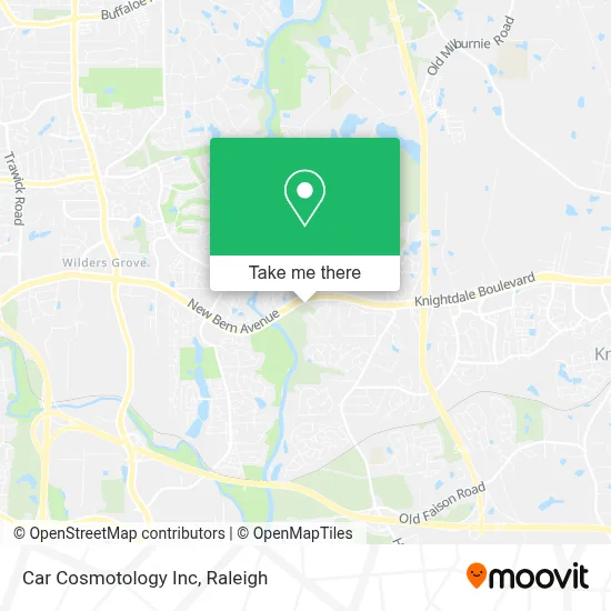 Car Cosmotology Inc map
