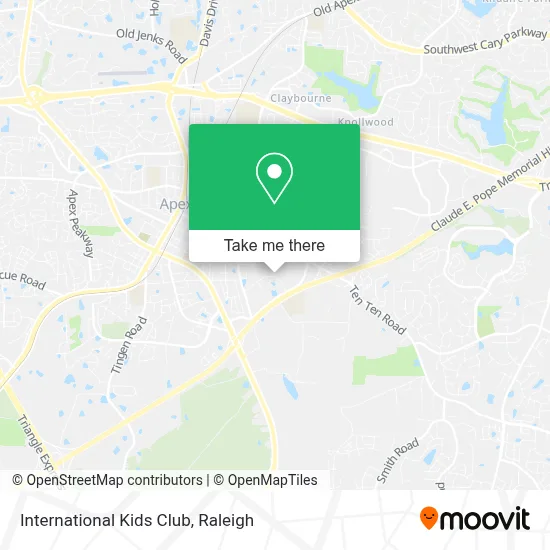 International Kids Club map