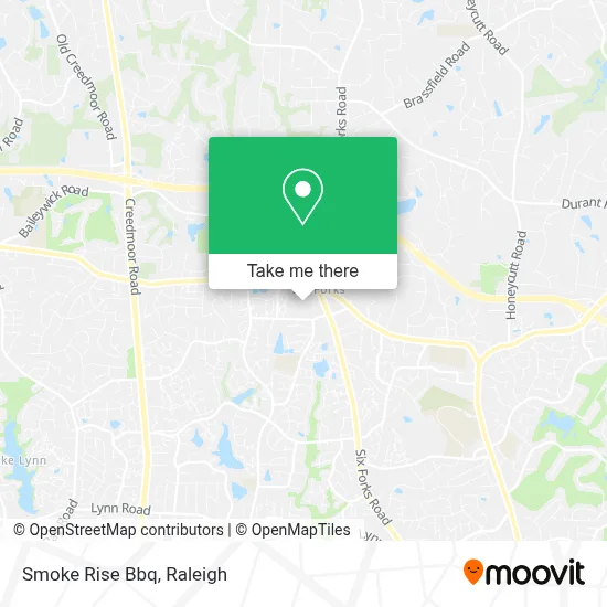 Smoke Rise Bbq map