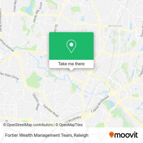 Fortier Wealth Management Team map