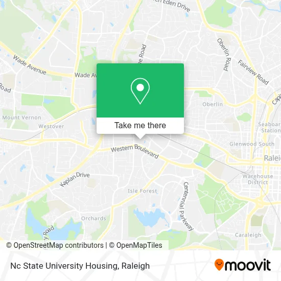 Nc State University Housing map