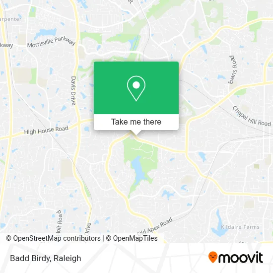 Badd Birdy map