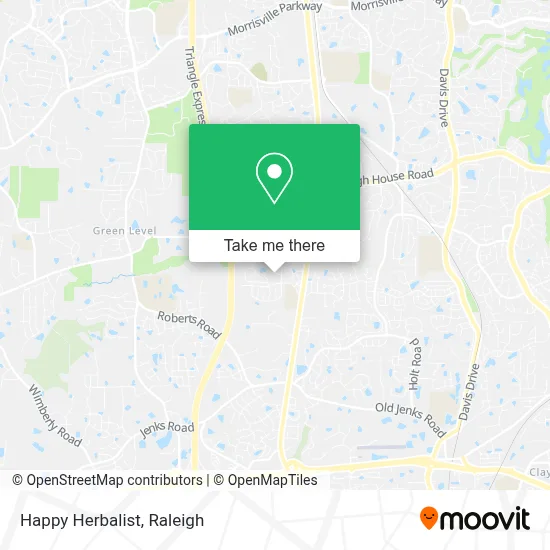 Happy Herbalist map
