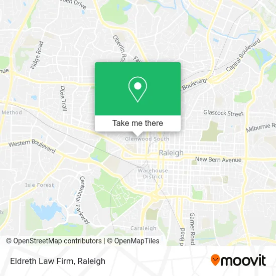 Eldreth Law Firm map