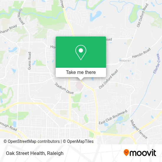 Oak Street Health map