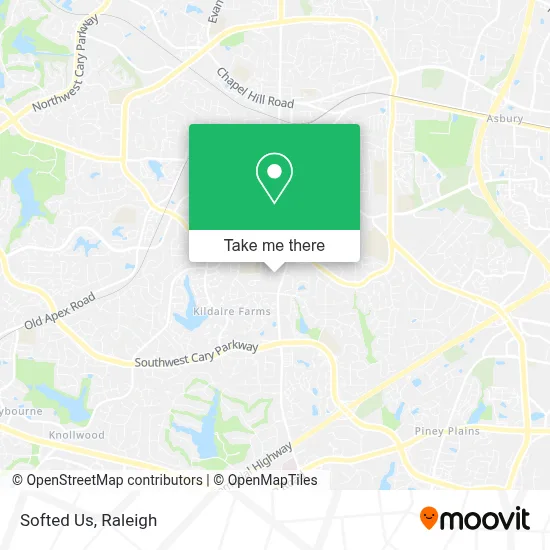 Softed Us map