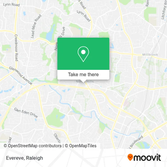 Evereve map