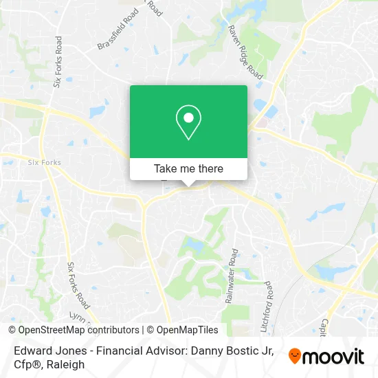 Edward Jones - Financial Advisor: Danny Bostic Jr, Cfp® map