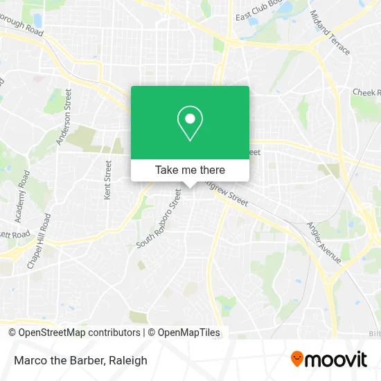 Marco the Barber map