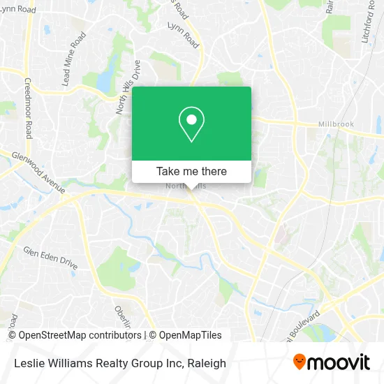 Leslie Williams Realty Group Inc map