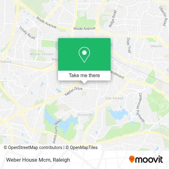 Weber House Mcm map