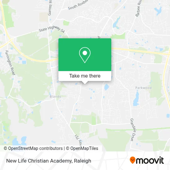 New Life Christian Academy map