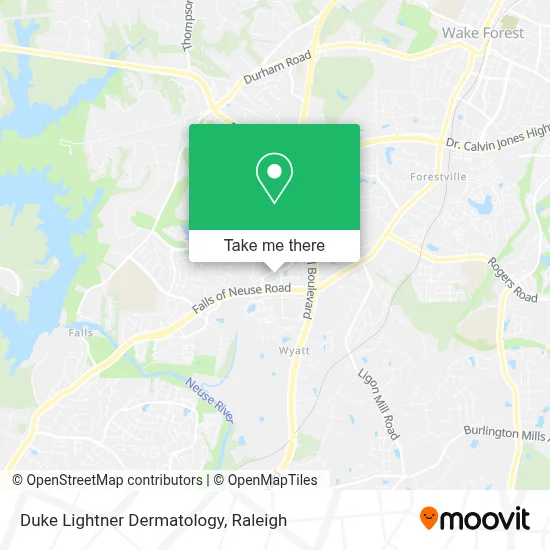 Mapa de Duke Lightner Dermatology