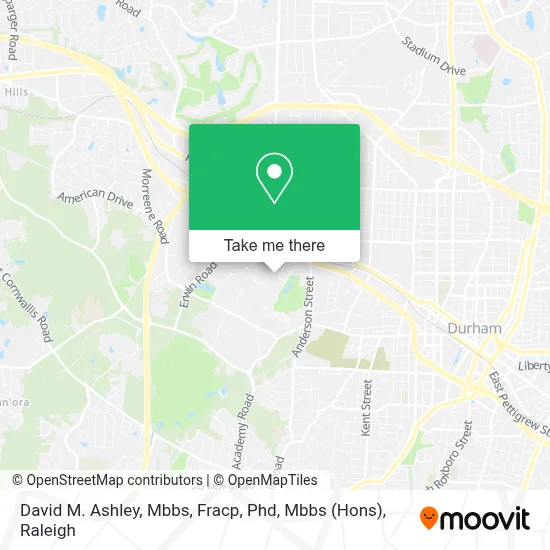 David M. Ashley, Mbbs, Fracp, Phd, Mbbs (Hons) map